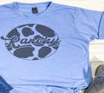 Load image into Gallery viewer, Ranchy Cow Print Tee
